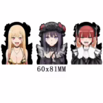 3D наліпка Порцелянова лялечка