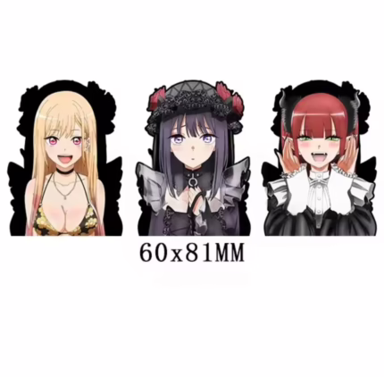 3D наліпка Порцелянова лялечка