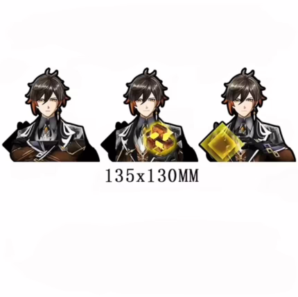 3Д наліпка Геншин - Чжун Лі