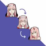 3Д наліпка Коханий у франксі - 02