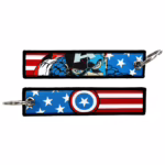 Брелок тканевий Марвел - Капітан Америка