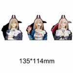 3D наліпка Людина Бензопила - Пауер