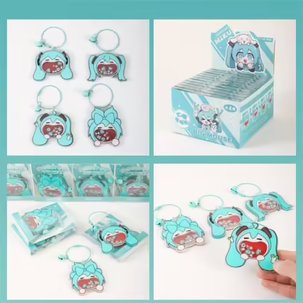 Акриловий брелок - Хацуне Міку