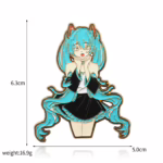 Пін Хатсуне Міку чорна