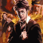Картина по номерам Гаррі Поттер - Гаррі