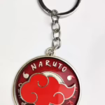 Брелок із металу Наруто - Акацукі