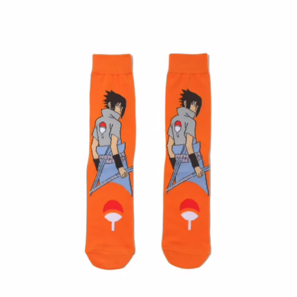 Шкарпетки Наруто - Саске помаранчеві