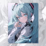 Картина по номерам Хацуне Міку 1