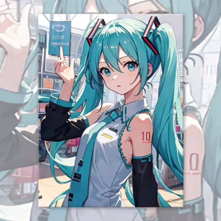 Картина по номерам Хацуне міку