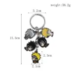 Брелок із металу Наруто 1