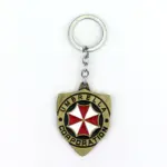 Брелок металевий Оселя зла - корпорація Амбрелла