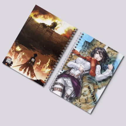 Скетчбук А5 Атака на титанів - Мікаса