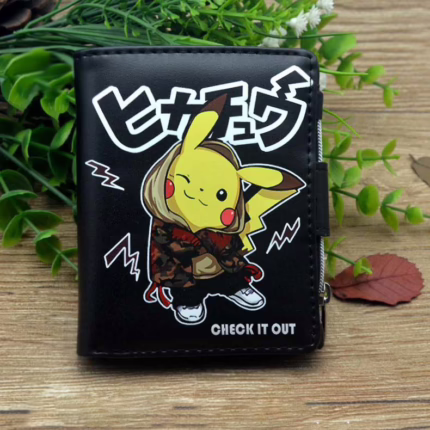 Гаманець Пікачу - чорний