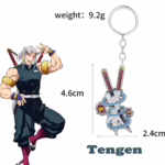 Брелок із металу Клинок - меч Тенгена