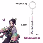 Брелок із металу Клинок - меч Шинобу 1