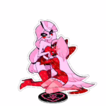 Акрилова фігурка Готель Хазбін - Веггі та Чарлі