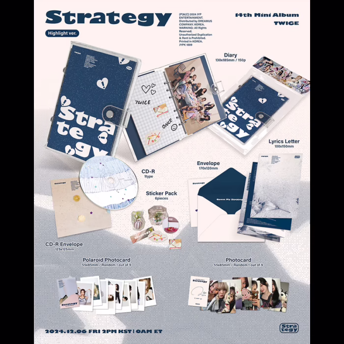 Альбом K-POP TWICE Strategy - Зображення 2