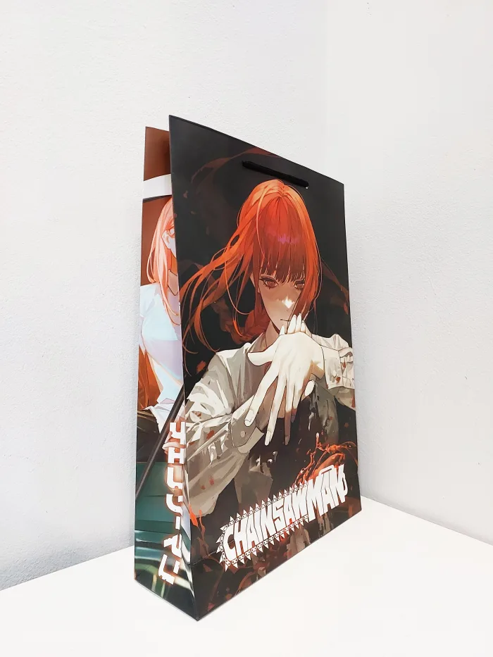 Пакет Людина - Бензопила 21х41х9 - Зображення 2