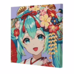 Картина по номерам Хацуне Міку - японська