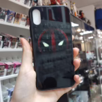 Люмінесцентний чохол на телефон iPhone X Marvel: Deadpool