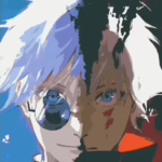 Картина по номерам ORIGAMI Магічна битва - Годжо 2