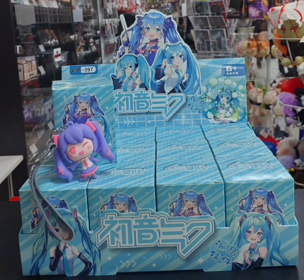 Брелок гумовий Хто там? - Хацуне Міку