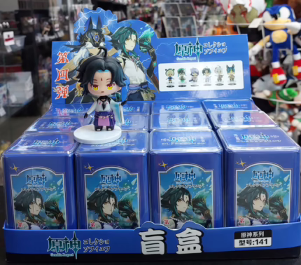 Аніме фігурка-чібі "Хто там?" - Геншин