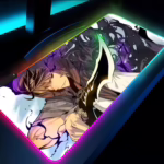 Комп'ютерний килимок з підсвіткою Тільки я візьму новий рівень 4 70*30