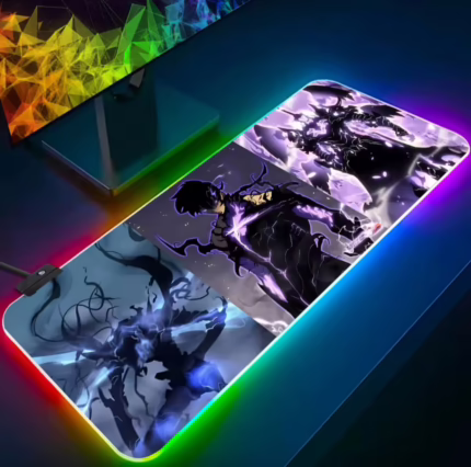 Комп'ютерний килимок з підсвіткою Тільки я візьму новий рівень 3 70*30