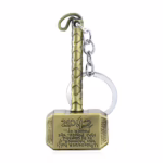 Брелок із металу MARVEL - Мйольнір Тор золото