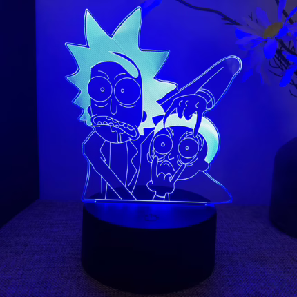 LED-світильник Рік і Морті - погляд