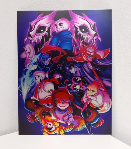 Металева картина А5 - Андертейл