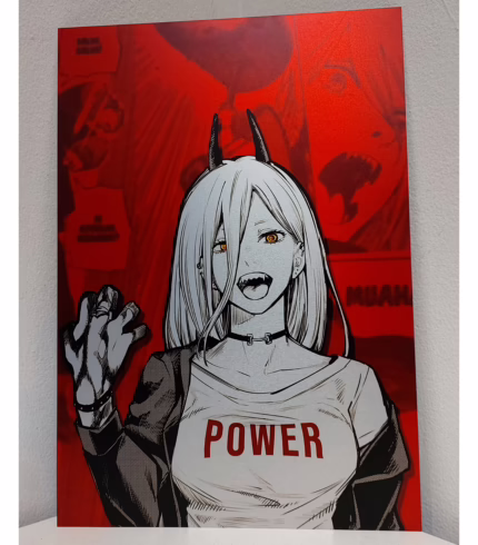 Металева картина А4 - Пауер