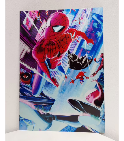 Металева картина А4 - Людина-павук