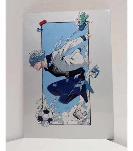 Металева картина А4 - Синя тюрма