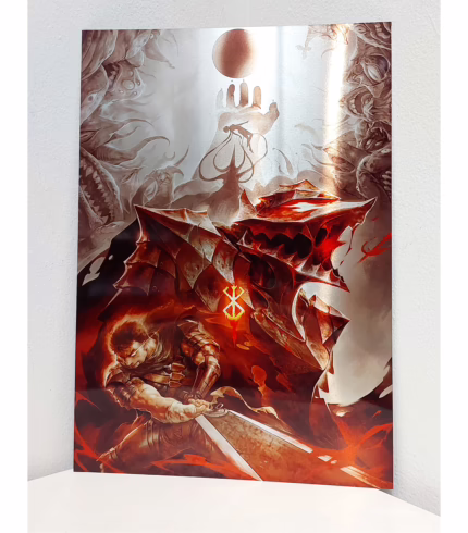 Металева картина А4 - Берсерк