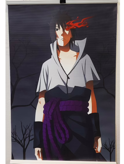 Постер 40х60 "Саске"