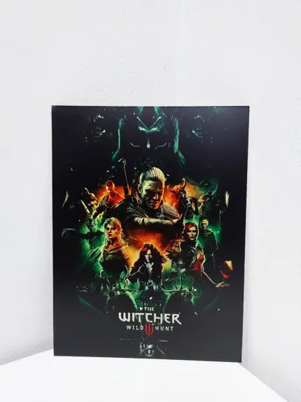 Металева картина А5 - Відьмак