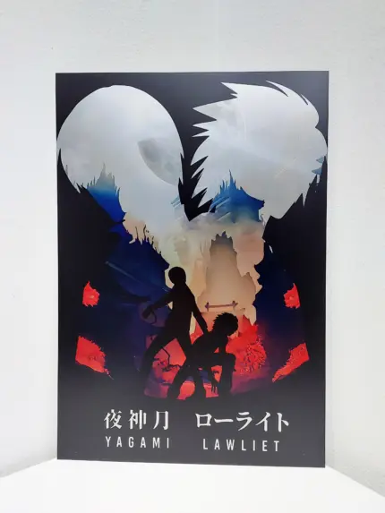 Металева картина А4 Зошит смерті