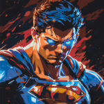 Картина по номерам DC - Супермен