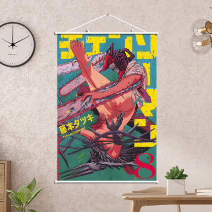 Постер 40х60 Людина бензопила - Денджі 8