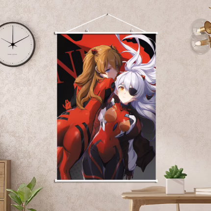 Постер 40х60 Євангеліон - Аска 02