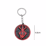 Брелок із металу Берсерк - криваве клеймо рухається