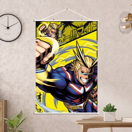 Постер 40х60 Моя геройська академія - Всемогутній