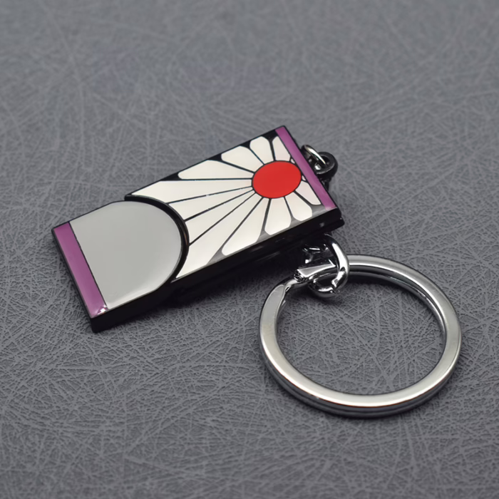 Брелок із металу Клинок - Танджиро - Зображення 2