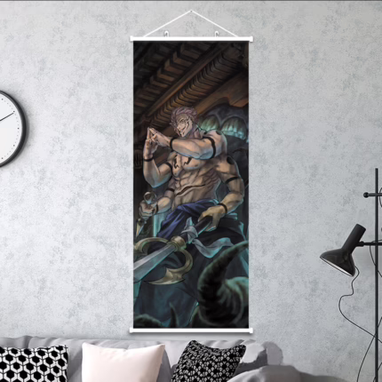 Постер 30х75 Магічна битва - Сукуна