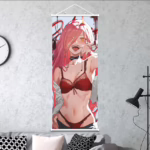 Постер 30х75 Людина бензопила - Пауер купальник