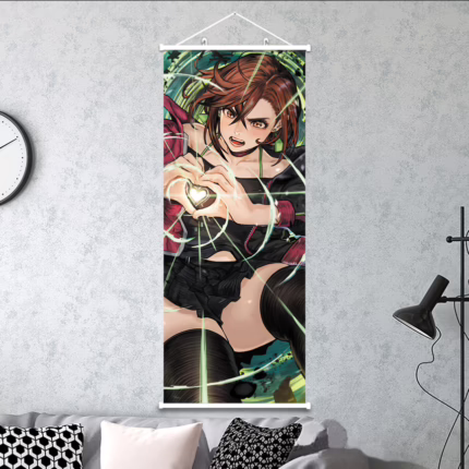 Постер 30х75 Дандадан - Момо LOVE