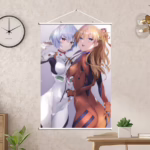 Постер 40х60 Євангеліон - Аска і Рей