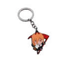 Брелок із металу Людина бензопила - Пауер